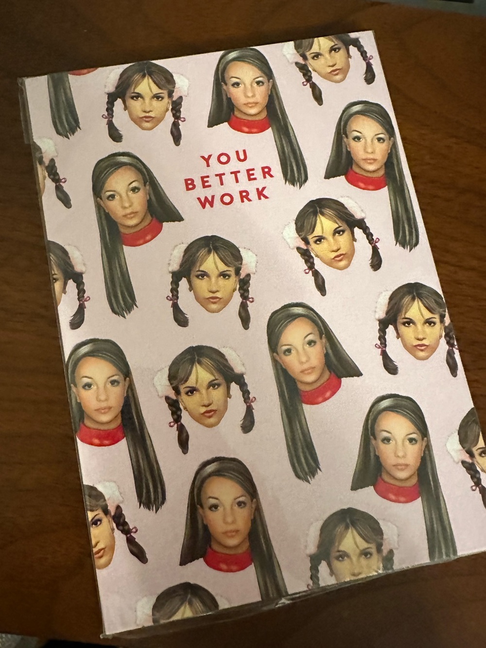 Wactt | Britney Spears “You Better Work” Notebook